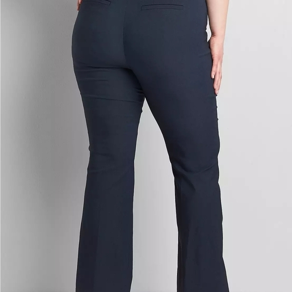 Lane Bryant Women's Chocolate Brown Trousers - Picture 14 of 14